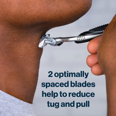 SkinGuard Razor, 1 Handle and 4 Razor Blade Refills